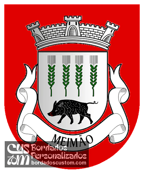 Emblema Bordado Freguesia de Meimão (Penamacor, Castelo Branco)
