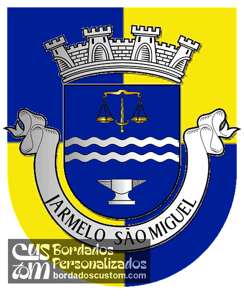 Emblema Bordado Freguesia de Jarmelo São Miguel (Guarda, Guarda)