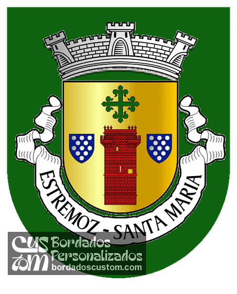 Emblema Bordado Antiga Freguesia de Estremoz (Santa Maria) (Estremoz, Évora)