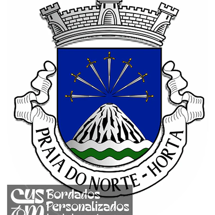 Emblema Bordado Freguesia de Praia do Norte (Horta, Açores) 1