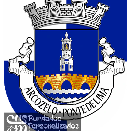 Emblema Bordado Freguesia de Arcozelo (Ponte de Lima, Viana do Castelo) 1