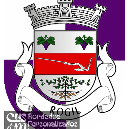 Emblema Bordado Freguesia de Rogil (Aljezur, Faro) 1