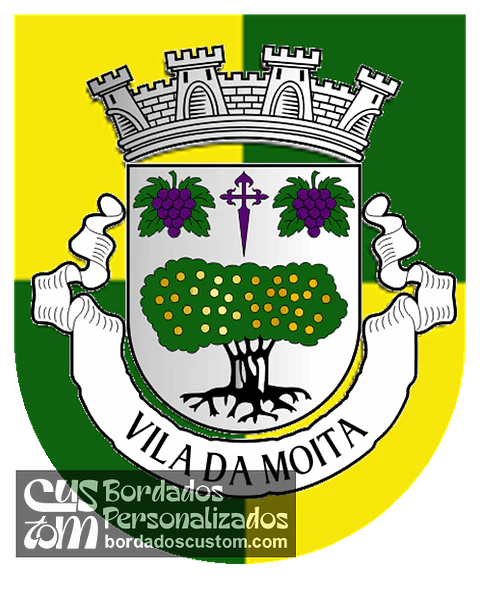 Emblema Bordado Município de Moita (Setúbal)