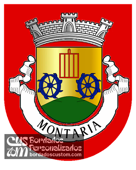 Emblema Bordado Freguesia de Montaria (Viana do Castelo, Viana do Castelo)