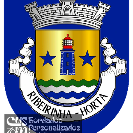 Emblema Bordado Freguesia de Ribeirinha (Horta, Açores) 1