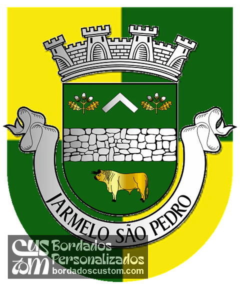 Emblema Bordado Freguesia de Jarmelo São Pedro (Guarda, Guarda)
