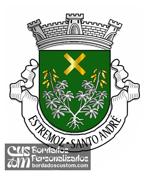 Emblema Bordado Antiga Freguesia de Estremoz (Santo André) (Estremoz, Évora)