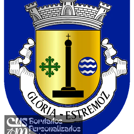 Emblema Bordado Freguesia de Glória (Estremoz, Évora) 1