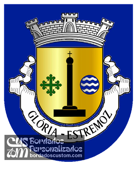 Emblema Bordado Freguesia de Glória (Estremoz, Évora)