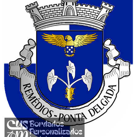 Emblema Bordado Freguesia de Remédios (Ponta Delgada, Açores) 1