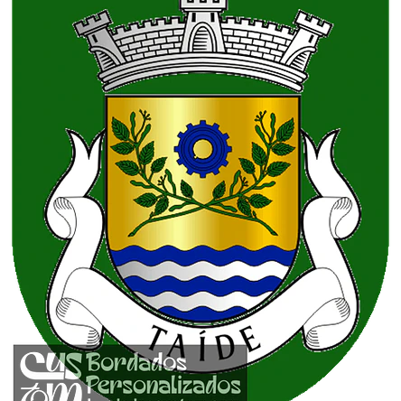 Emblema Bordado Freguesia de Taíde (Póvoa de Lanhoso, Braga) 1