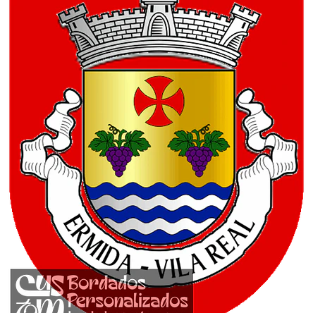 Emblema Bordado Antiga Freguesia de Ermida (Vila Real, Vila Real) 1