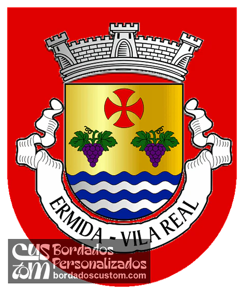 Emblema Bordado Antiga Freguesia de Ermida (Vila Real, Vila Real)
