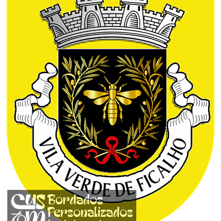 Emblema Bordado Freguesia de Vila Verde de Ficalho (Serpa, Beja) 1