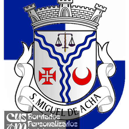 Emblema Bordado Freguesia de São Miguel de Acha (Idanha-a-Nova, Castelo Branco) 1