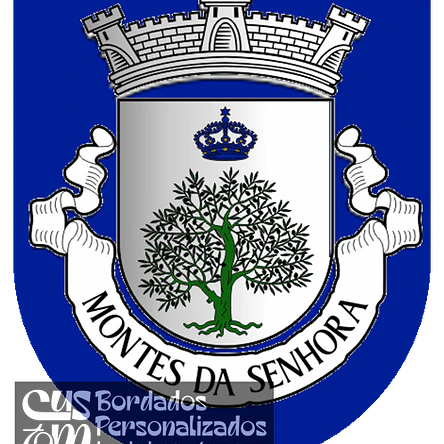 Emblema Bordado Freguesia de Montes da Senhora (Penamacor, Castelo Branco) 1