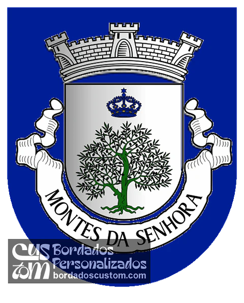 Emblema Bordado Freguesia de Montes da Senhora (Penamacor, Castelo Branco)