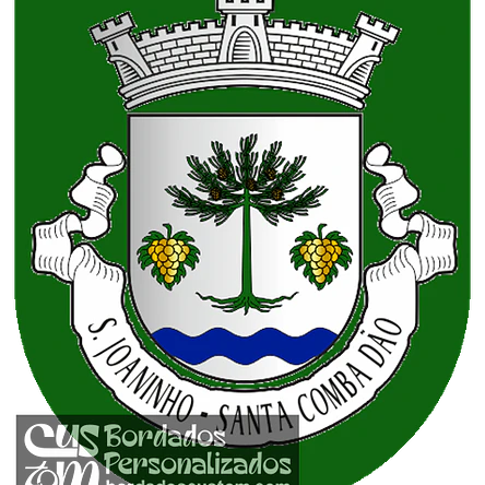 Emblema Bordado Freguesia de São Joaninho (Santa Comba Dão, Viseu) 1