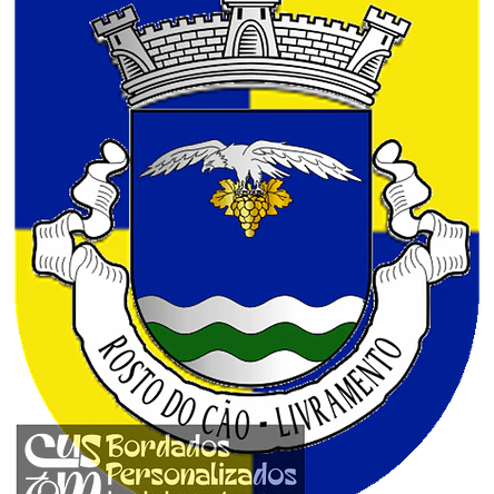 Emblema Bordado Freguesia de Rosto do Cão (Livramento) (Ponta Delgada, Açores) 1
