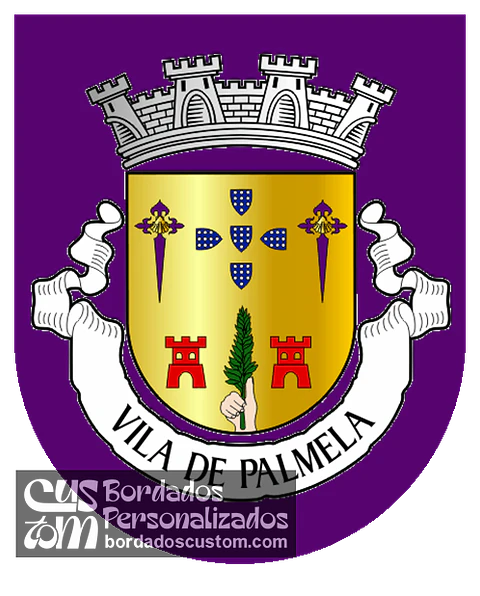 Emblema Bordado Município de Palmela (Setúbal)