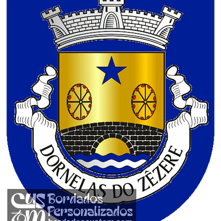 Emblema Bordado Freguesia de Dornelas do Zêzere (Pampilhosa da Serra, Coimbra) 1