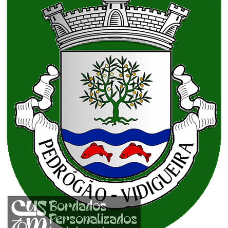 Emblema Bordado Freguesia de Pedrógão (Vidigueira, Beja) 1