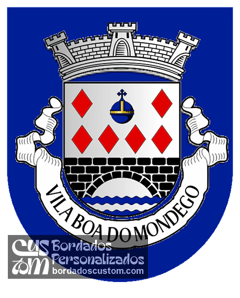 Emblema Bordado Antiga Freguesia de Vila Boa do Mondego (Celorico da Beira, Guarda)