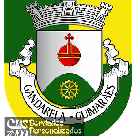 Emblema Bordado Antiga Freguesia de Gandarela (Guimarães, Braga) 1
