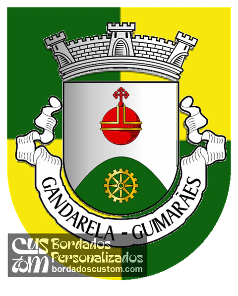 Emblema Bordado Antiga Freguesia de Gandarela (Guimarães, Braga)