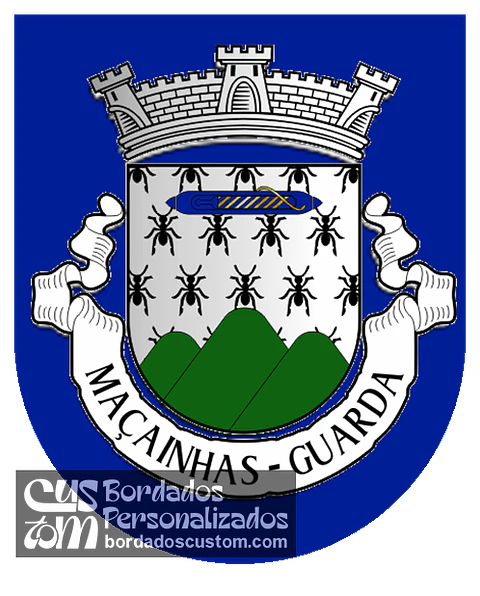 Emblema Bordado Freguesia de Maçainhas (Guarda, Guarda)