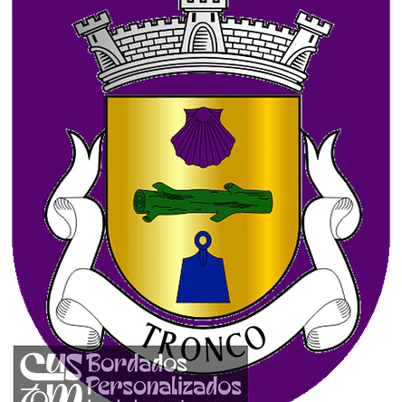 Emblema Bordado Freguesia de Tronco (Chaves, Vila Real) 1