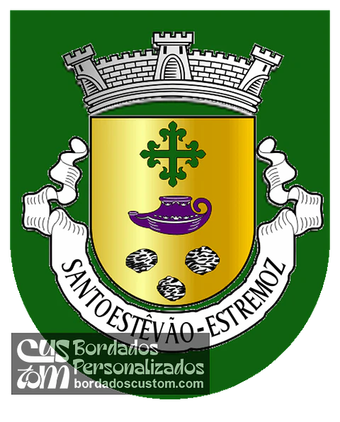 Emblema Bordado Antiga Freguesia de Santo Estêvão (Estremoz, Évora)