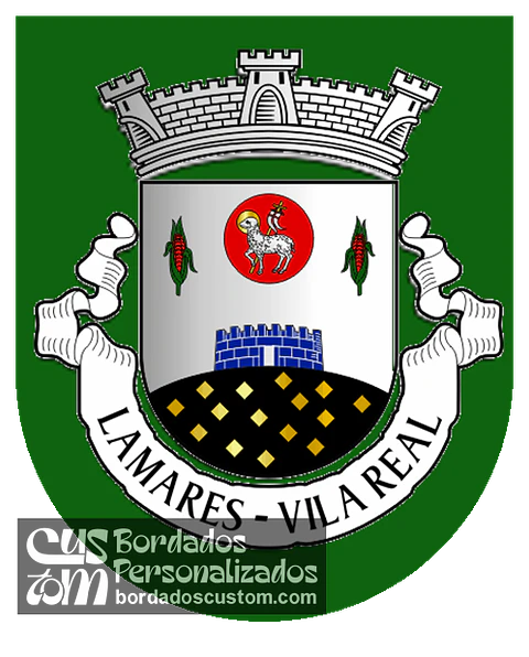 Emblema Bordado Antiga Freguesia de Lamares (Vila Real, Vila Real)
