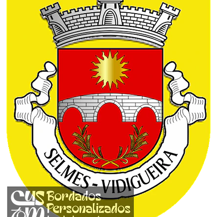 Emblema Bordado Freguesia de Selmes (Vidigueira, Beja) 1