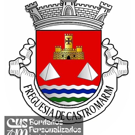 Emblema Bordado Freguesia de Castro Marim (Castro Marim, Faro) 1