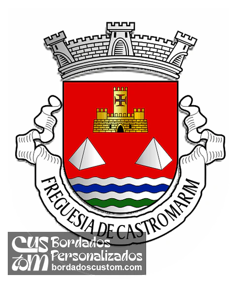 Emblema Bordado Freguesia de Castro Marim (Castro Marim, Faro)