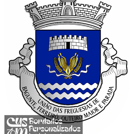 Emblema Bordado Freguesia de Bagunte, Ferreiró, Outeiro Maior e Parada (Vila do Conde, Porto) 1