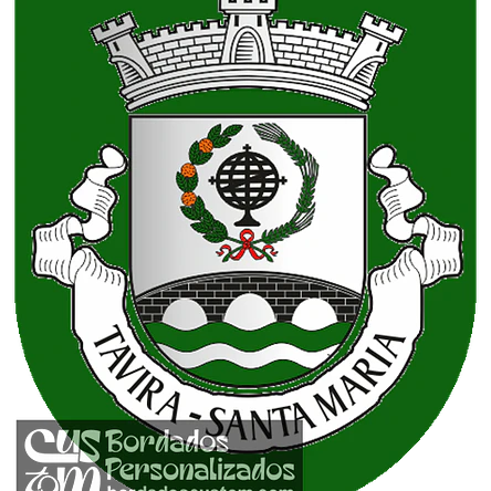 Emblema Bordado Antiga Freguesia de Tavira (Santa Maria) (Tavira, Faro) 1