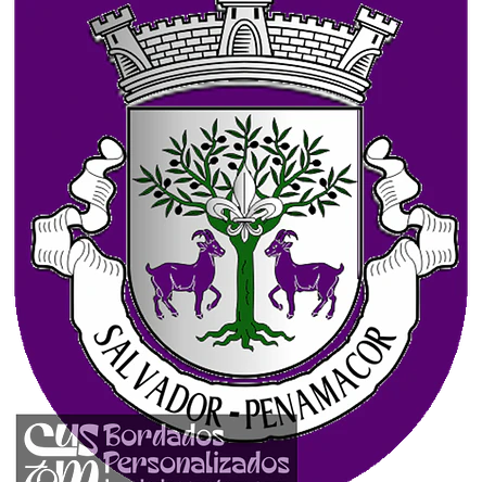 Emblema Bordado Freguesia de Salvador (Penamacor, Castelo Branco) 1
