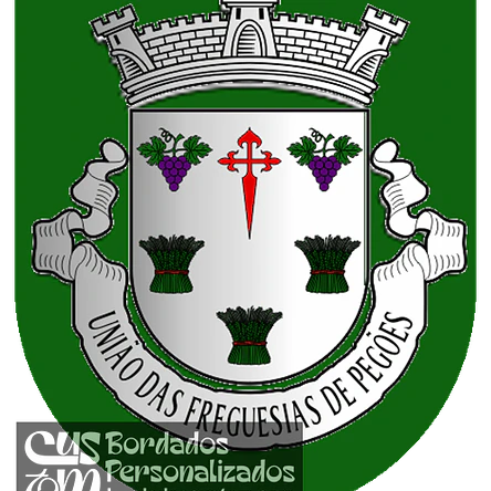 Emblema Bordado Freguesia de Pegões (Montijo, Setúbal) 1