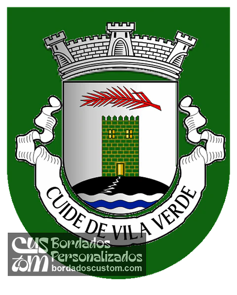 Emblema Bordado Freguesia de Cuide de Vila Verde (Ponte da Barca, Viana do Castelo)