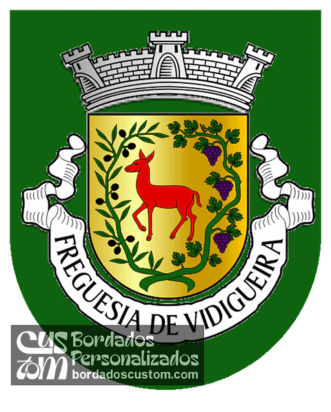Emblema Bordado Freguesia de Vidigueira (Vidigueira, Beja)