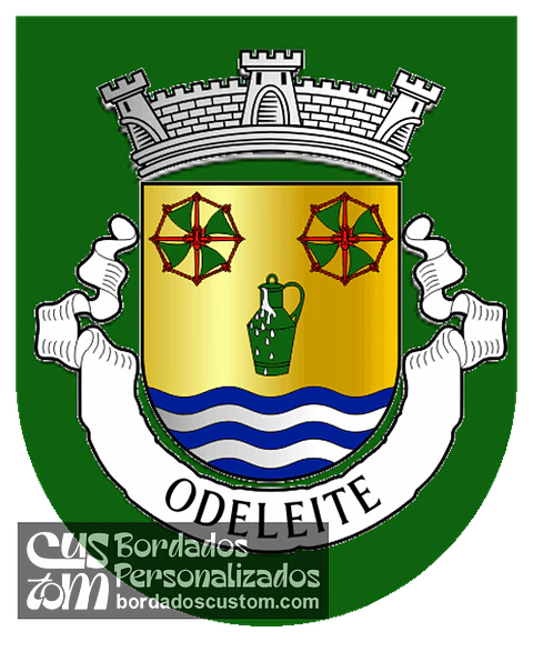 Emblema Bordado Freguesia de Odeleite (Castro Marim, Faro)