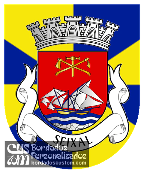 Emblema Bordado Município de Seixal (Setúbal)