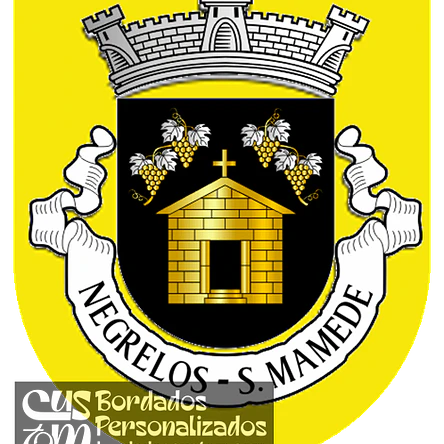 Emblema Bordado Antiga Freguesia de Negrelos (São Mamede) (Santo Tirso, Porto) 1