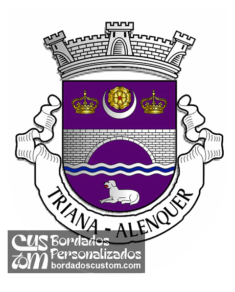 Emblema Bordado Antiga Freguesia de Alenquer (Triana) (Alenquer, Lisboa)