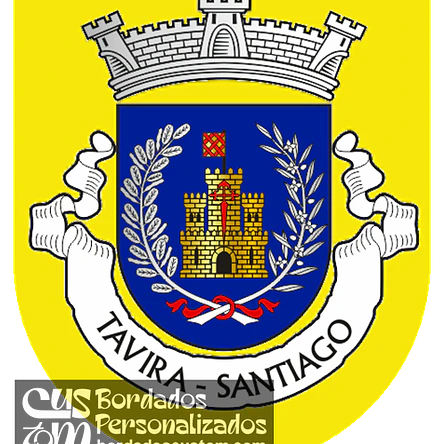 Emblema Bordado Antiga Freguesia de Tavira (Santiago) (Tavira, Faro) 1