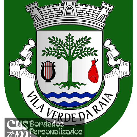 Emblema Bordado Freguesia de Vila Verde da Raia (Chaves, Vila Real) 1