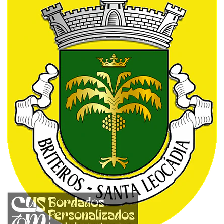 Emblema Bordado Antiga Freguesia de Briteiros (Santa Leocádia) (Guimarães, Braga) 1