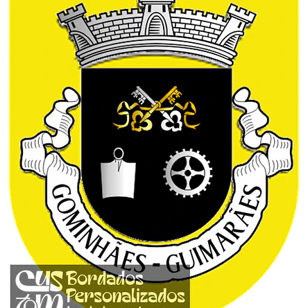 Emblema Bordado Antiga Freguesia de Gominhães (Guimarães, Braga) 1